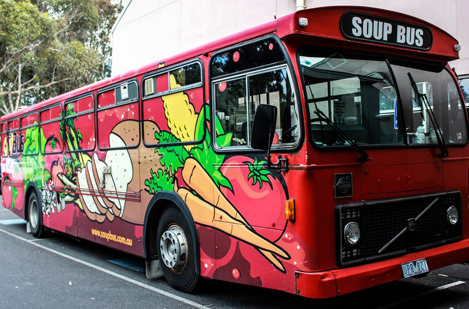 Generous locals help restock Ballarat Soup Bus Power FM Ballarat